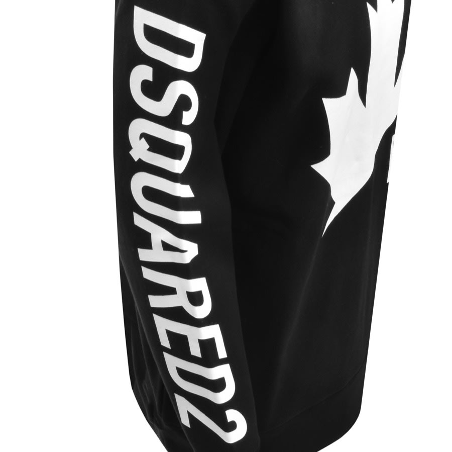 Alternative Image for ProductDSQUARED2 Crew Neck Sweatshirt Black3